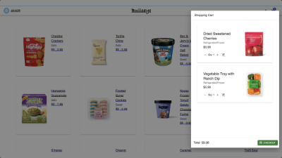 Screenshot of Bullseye Store